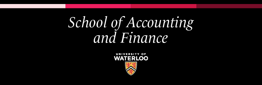 School of Accounting and Finance 